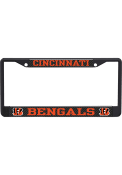 Cincinnati Bengals Carbon Logo License Frame