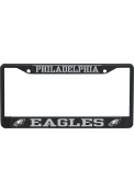 Philadelphia Eagles Carbon Logo License Frame