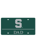 Michigan State Spartans Dad Car Accessory License Plate
