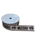 Missouri Tigers 7/8 Inch 3 Yard Spool Hair Ribbons