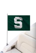 Michigan State Spartans 12x18 Silk Screen Boat Flag