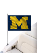 Michigan Wolverines 12x18 Silk Screen Boat Flag