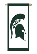 Michigan State Spartans 28x44 Applique Sleeve Banner
