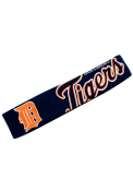 Detroit Tigers Womens Jersey Fanband Headband - Navy Blue