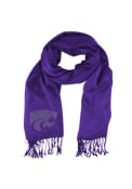 K-State Wildcats Womens Jewel Logo Pashi Scarf - Purple