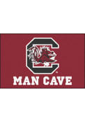 South Carolina Gamecocks 19x30 Man Cave Starter Interior Rug
