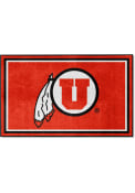 Utah Utes 4x6 Plush Interior Rug