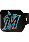 Miami Marlins Color Logo Car Accessory Hitch Cover