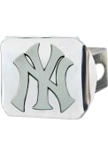 New York Yankees Chrome Car Accessory Hitch Cover