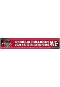 Sports Licensing Solutions Georgia Bulldogs 2021-2022 National Champions Street Sign