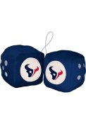 Hou Texans Team Logo Fuzzy Dice