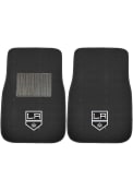 Sports Licensing Solutions Los Angeles Kings 2 Piece Embroidered Car Mat - Black