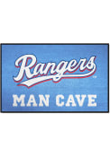 Texas Rangers Man Cave Starter Interior Rug