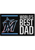 Miami Marlins Starter Worlds Best Dad Interior Rug