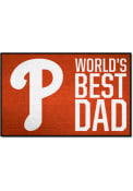 Philadelphia Phillies Starter Worlds Best Dad Interior Rug
