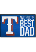 Texas Rangers Starter Worlds Best Dad Interior Rug