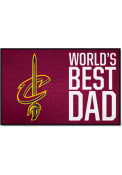 Cleveland Cavaliers Starter Worlds Best Dad Interior Rug