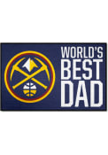 Denver Nuggets Starter Worlds Best Dad Interior Rug