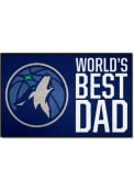 Minnesota Timberwolves Starter Worlds Best Dad Interior Rug