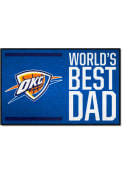 Oklahoma City Thunder Starter Worlds Best Dad Interior Rug