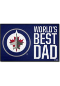 Winnipeg Jets Starter Worlds Best Dad Interior Rug