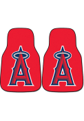 Sports Licensing Solutions Los Angeles Angels 2-Piece Carpet Car Mat - Red