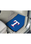 Sports Licensing Solutions Texas Rangers 2-Piece Carpet Car Mat - Blue