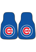 Sports Licensing Solutions Chicago Cubs 2-Piece Carpet Car Mat - Blue