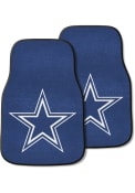 Sports Licensing Solutions Dallas Cowboys 2pk Carpet Car Mat - Blue
