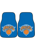 Sports Licensing Solutions New York Knicks 2-Piece Carpet Car Mat - Blue