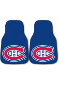 Sports Licensing Solutions Montreal Canadiens 2-Piece Carpet Car Mat - Blue