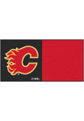 Calgary Flames 18x18 Team Tiles Interior Rug