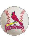 St Louis Cardinals 27` Baseball Interior Rug