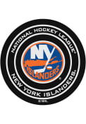 New York Islanders 27` Puck Interior Rug