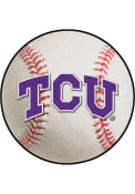 TCU Horned Frogs 27` Baseball Interior Rug