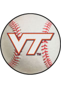 Virginia Tech Hokies 27` Baseball Interior Rug