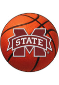 Mississippi State Bulldogs 27` Basketball Interior Rug