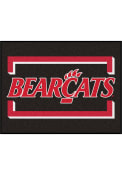 Black Cincinnati Bearcats 34x45 All Star Interior Rug