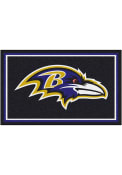 Baltimore Ravens 4x6 Interior Rug