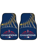 Sports Licensing Solutions Boston Red Sox 2018 World Series Champions Car Mat - Navy Blue