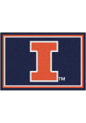 Illinois Fighting Illini Team Logo Interior Rug
