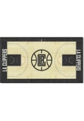 Los Angeles Clippers 29.5x54 Large Court Interior Rug