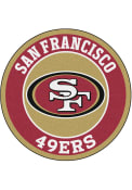 San Francisco 49ers 26 Roundel Interior Rug