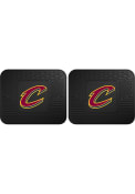 Sports Licensing Solutions Cleveland Cavaliers Backseat Utility Mats Car Mat - Black