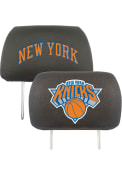 Sports Licensing Solutions New York Knicks 10x13 Head Rest Auto Head Rest Cover - Black