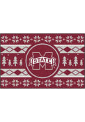 Mississippi State Bulldogs 19x30 Holiday Sweater Starter Interior Rug
