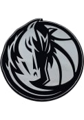 Sports Licensing Solutions Dallas Mavericks Chrome Car Emblem - Grey