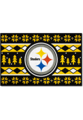 Pittsburgh Steelers 19x30 Holiday Sweater Starter Interior Rug