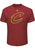 Majestic Cleveland Cavaliers Red Team Logo Tee