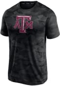 Texas A&M Aggies Shade Camo T Shirt - Black